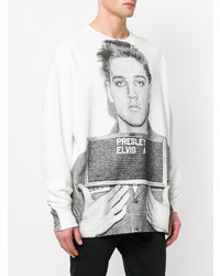 R13 Elvis Print Sweatshirt
