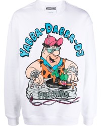 Moschino Flintstones Print Sweatshirt