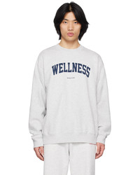 Sporty & Rich Gray Wellness Ivy Sweatshirt