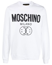 Moschino Logo Print Detail Sweatshirt