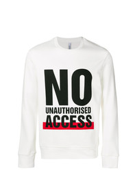 Neil Barrett No Unauthorised Access Sweatshirt