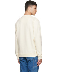 Kenzo Off White Cotton Sweatshirt