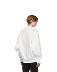 Julius Off White Graphic Sweatshirt