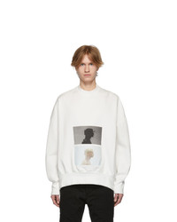 Julius Off White Graphic Sweatshirt