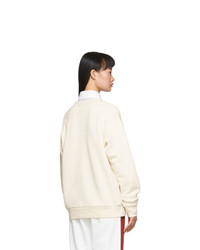 Gucci Off White Oversized Lamb Sweatshirt