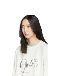 Marc Jacobs Off White Peanuts Edition Snoopy Sweatshirt