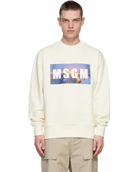 MSGM Off White Sweater