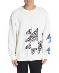 Calvin Klein 205W39nyc Oversize Patchwork Detail Sweatshirt