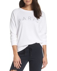 David Lerner Paris Raglan Sleeve Sweatshirt