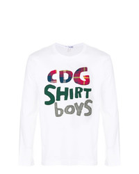 Comme Des Garçons Shirt Boys Printed Sweatshirt