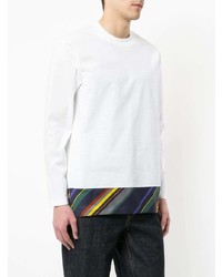 Kolor Striped Sweatshirt