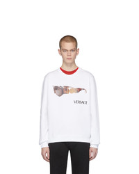 Versace White Biggie Sweatshirt