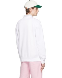 Polo Ralph Lauren White Cotton Sweatshirt