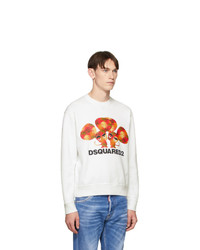 DSQUARED2 White Mouse Cool Fit Sweatshirt