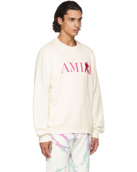 Amiri White Playboy Edition Reverse Bunny Sweatshirt