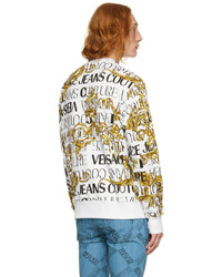 VERSACE JEANS COUTURE White Print Sweater