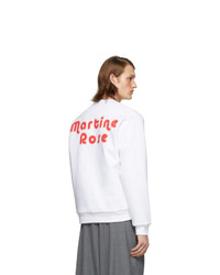 Martine Rose White Sweatshirt
