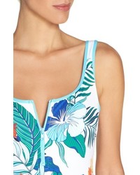 Tommy Bahama Hibiscus Print One Piece Swimsuit