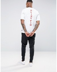 adidas Originals Pharrell All Over Print T Shirt In White Br1824