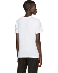 MCQ Alexander Ueen White Face T Shirt