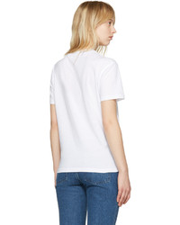 MCQ Alexander Ueen White Hands Classic T Shirt