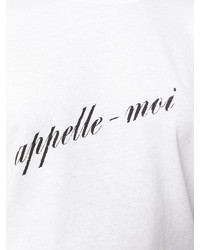Saint Laurent Appelle Moi T Shirt