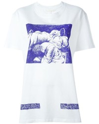Off-White Art Print T Shirt