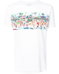 Orlebar Brown Beach Print T Shirt