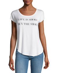 Signorelli Buy The Shoes Graphic Tee Light Cream