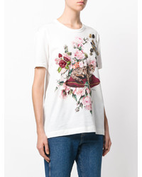 Dolce & Gabbana Cat Appliqu T Shirt