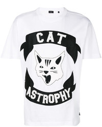 Diesel Cat Astrophe Print T Shirt