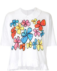 Comme des Garcons Comme Des Garons Floral Print T Shirt