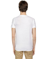 DSQUARED2 Desert Rock Print Cotton Jersey T Shirt
