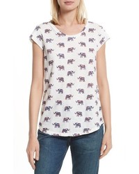 Soft Joie Dillon Elephant Print Tee