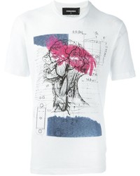 DSQUARED2 Anatomy Print T Shirt