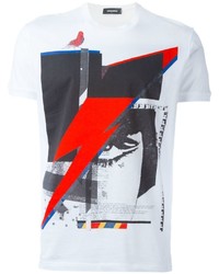 DSQUARED2 Lightning Print T Shirt