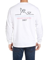 Vineyard Vines Easter Whale Graphic Pocket T Shirt