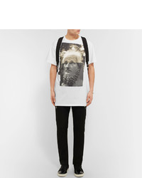 Neil Barrett Einstein Printed Cotton Jersey T Shirt