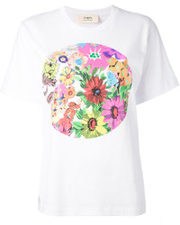Ports 1961 Floral Circle Print T Shirt