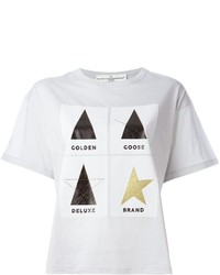 Golden Goose Deluxe Brand Logo Print T Shirt
