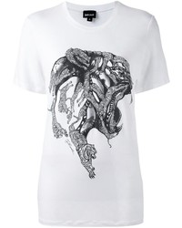 Just Cavalli Lions Print T Shirt