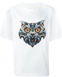Juun.J Owl Print T Shirt