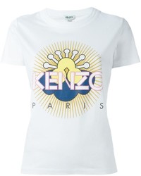 Kenzo Sun Logo Print T Shirt