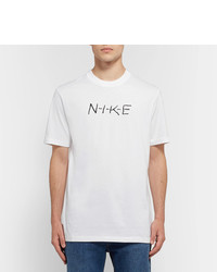 Nike Lab Carolyn Printed Cotton Jersey T Shirt