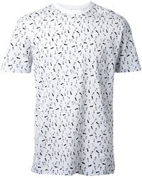 Lanvin Footstep Print T Shirt