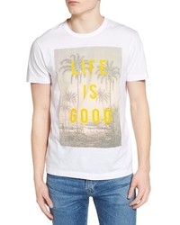 French Connection Life Is Good Graphic T Shirt