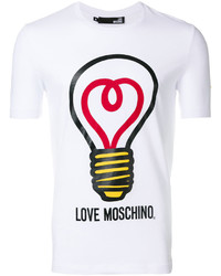 Love Moschino Lightbulb Print T Shirt