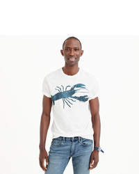 J.Crew Lobster Graphic T Shirt