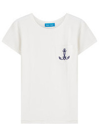 MiH Jeans M I H Anchor Print Cotton Tee