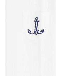 MiH Jeans M I H Anchor Print Cotton Tee
